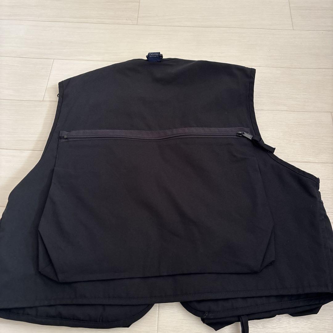 Columbia フィッシングベスト 黒