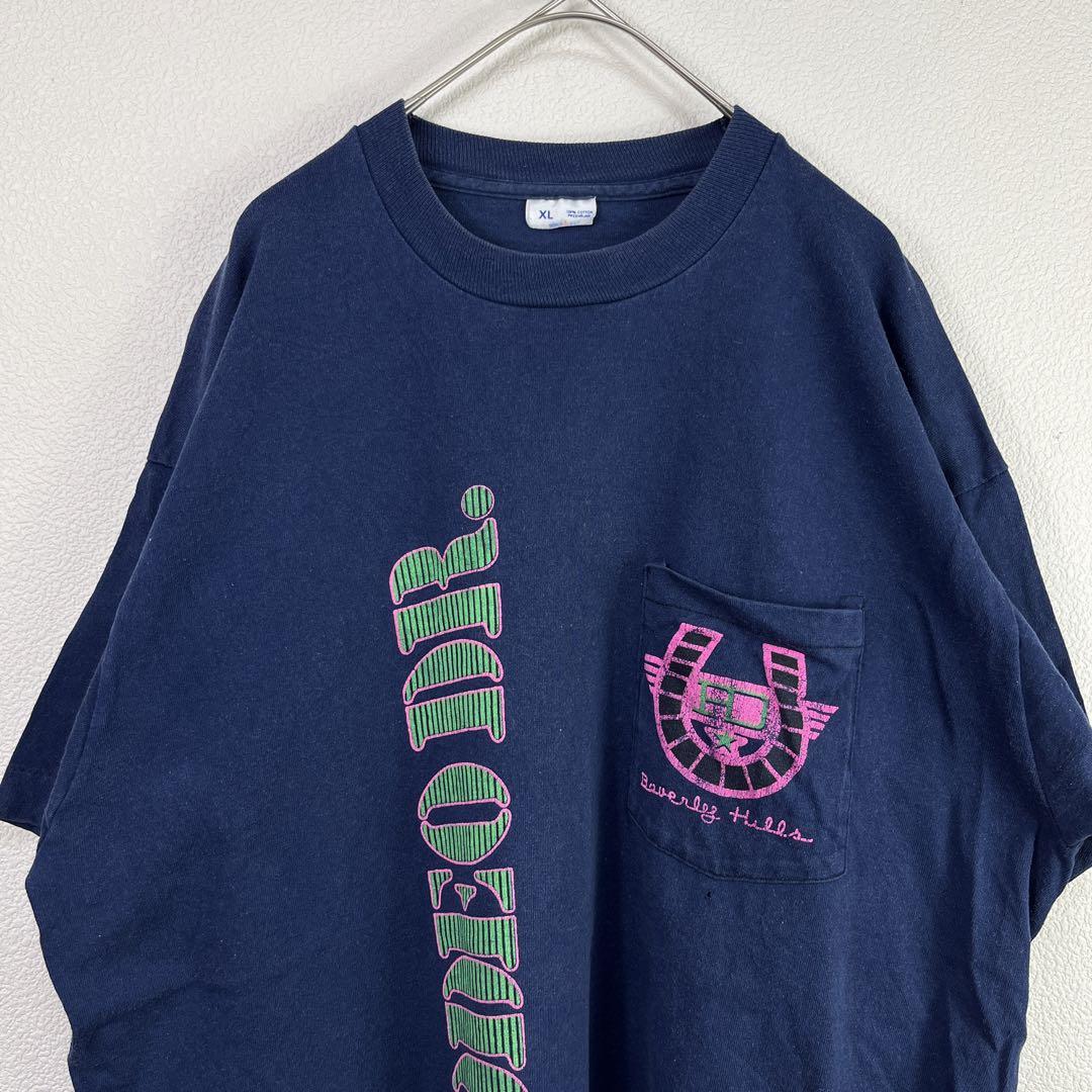 USA製 90s rodeo dr. Tシャツ シングルステッチ ネイビー