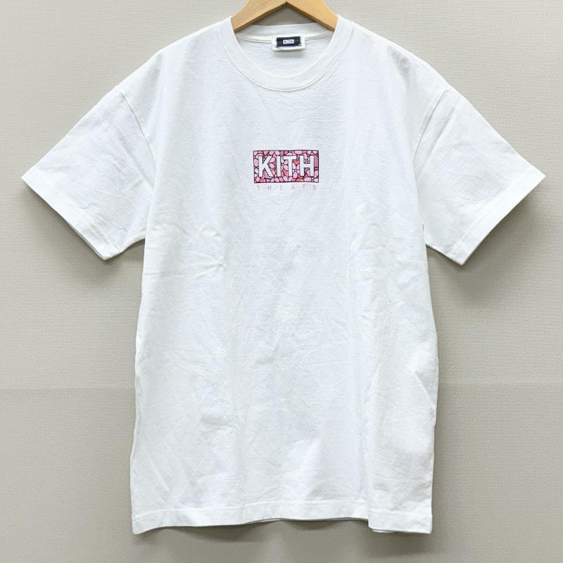 KITH Sakura Box logo Tee  半袖 Tシャツ 日本製 M