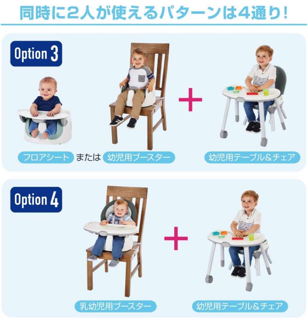 ルパン★グレコ フロアツーテーブル 7-in-1ハイチェア オスカー