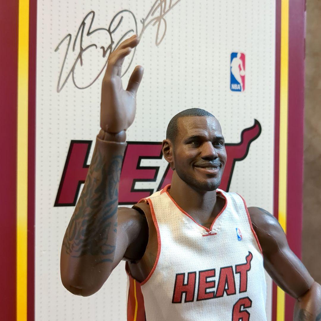 ENTERBAY LEBRON JAMES MIAMI HEAT フィギュア Enterbay 1/6 NBA Lebron James 12