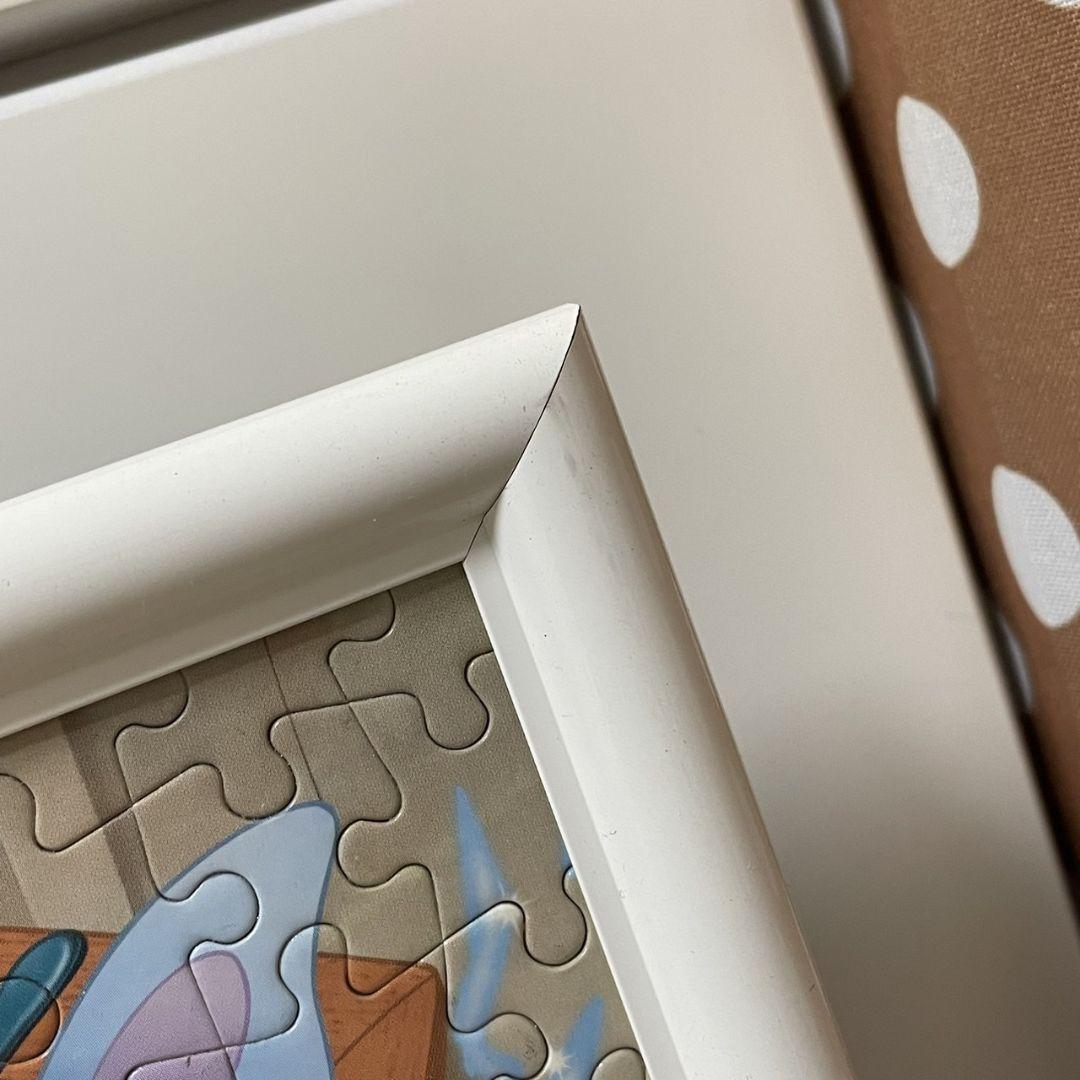 Disney スティッチ ジグソーパズル 1000ピース　完成品 フレーム付