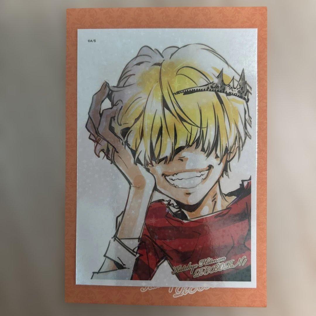 家庭教師ヒットマンREBORN ベルフェゴール ブロマイド 家庭教師ヒットマンREBORN ブロマイド風カードくじ