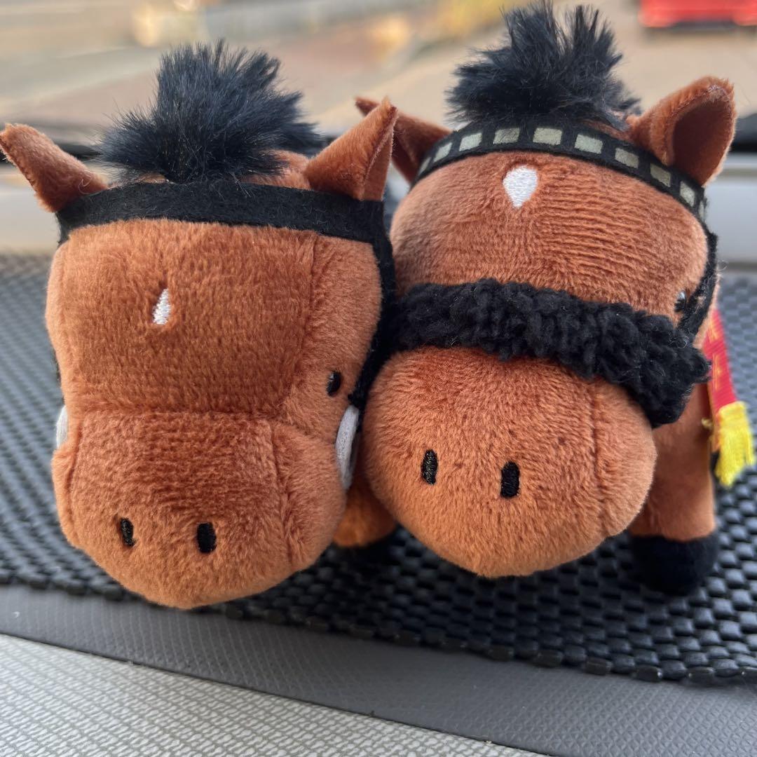 サラブレッドコレクション 競走馬 ぬいぐるみボールチェーン