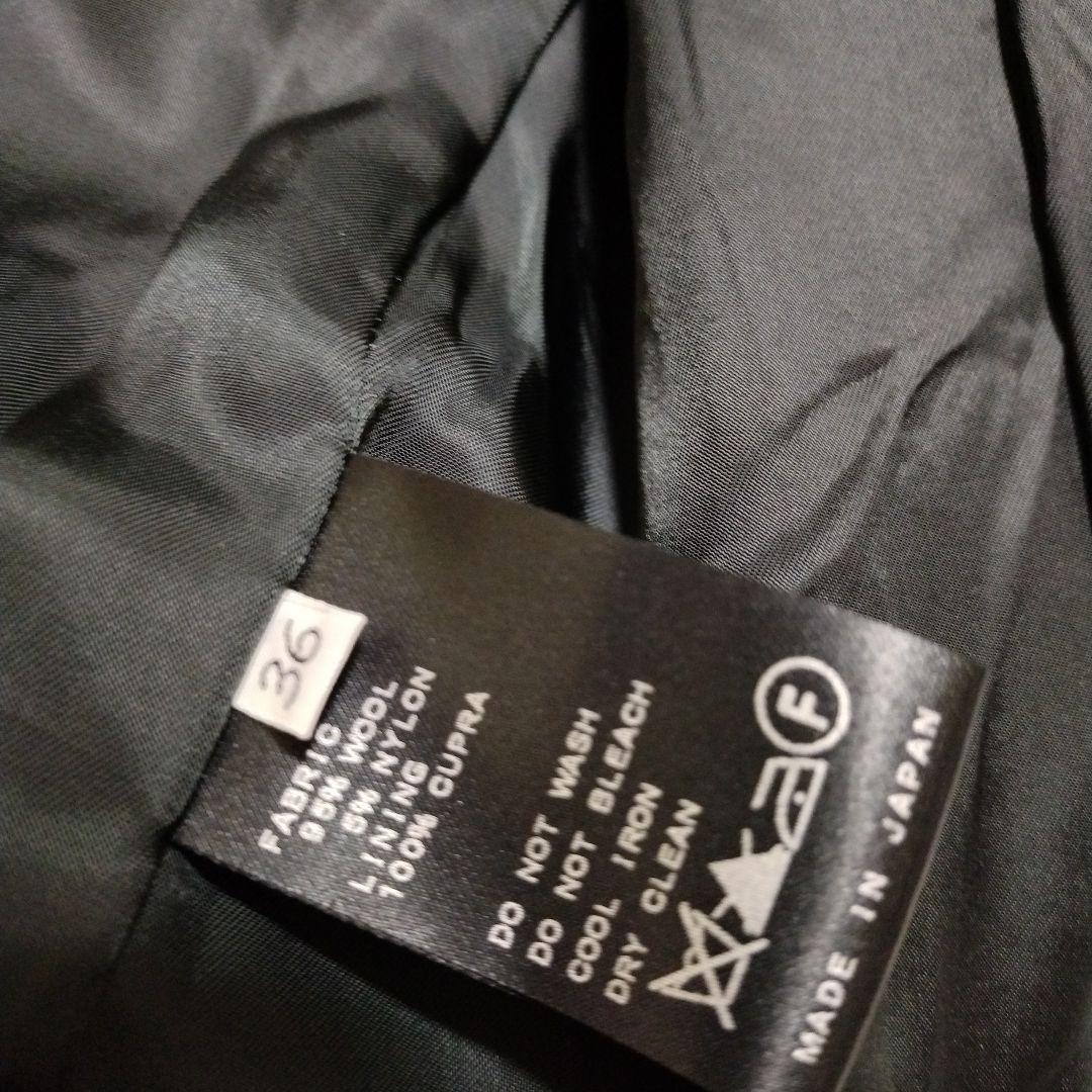 ぶんたさん専用美品S☆Deuxieme Classe高品質ノーカラーウールコート