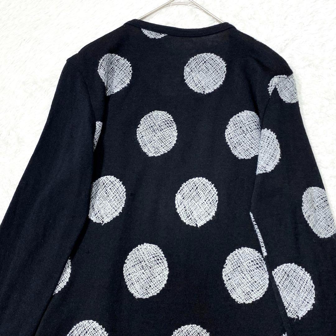 かすみポルカドット 刺繍
