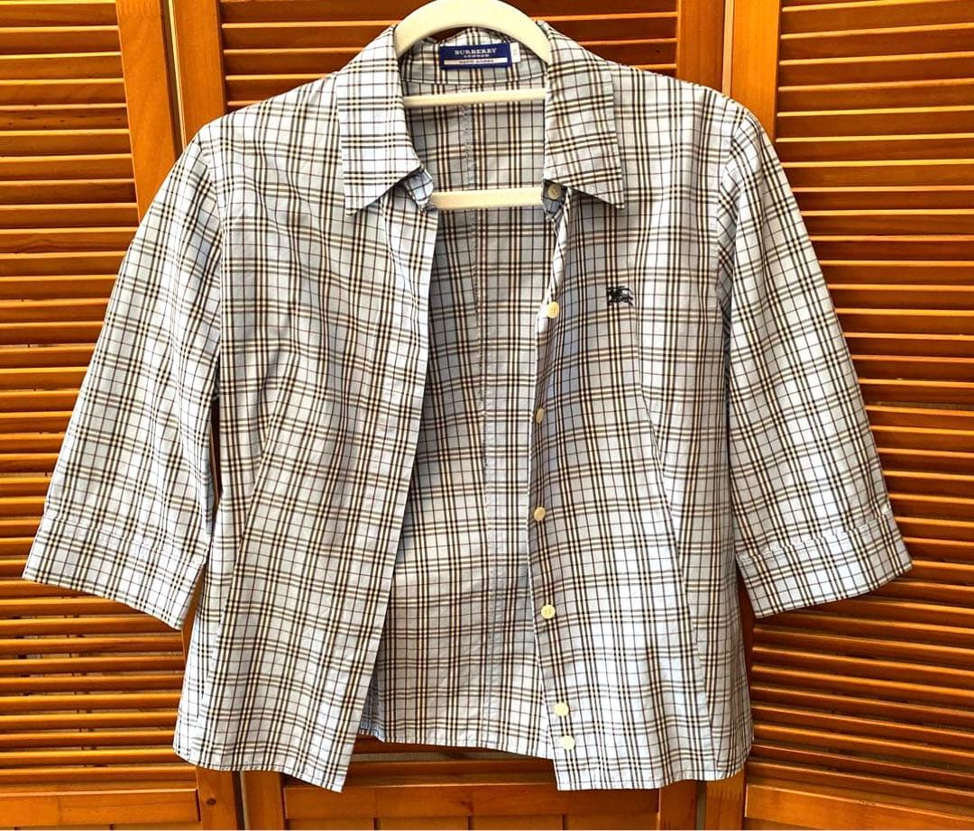 バーバリー バーバリーブルーレーベル シャツ 38サイズ 少し豊富な