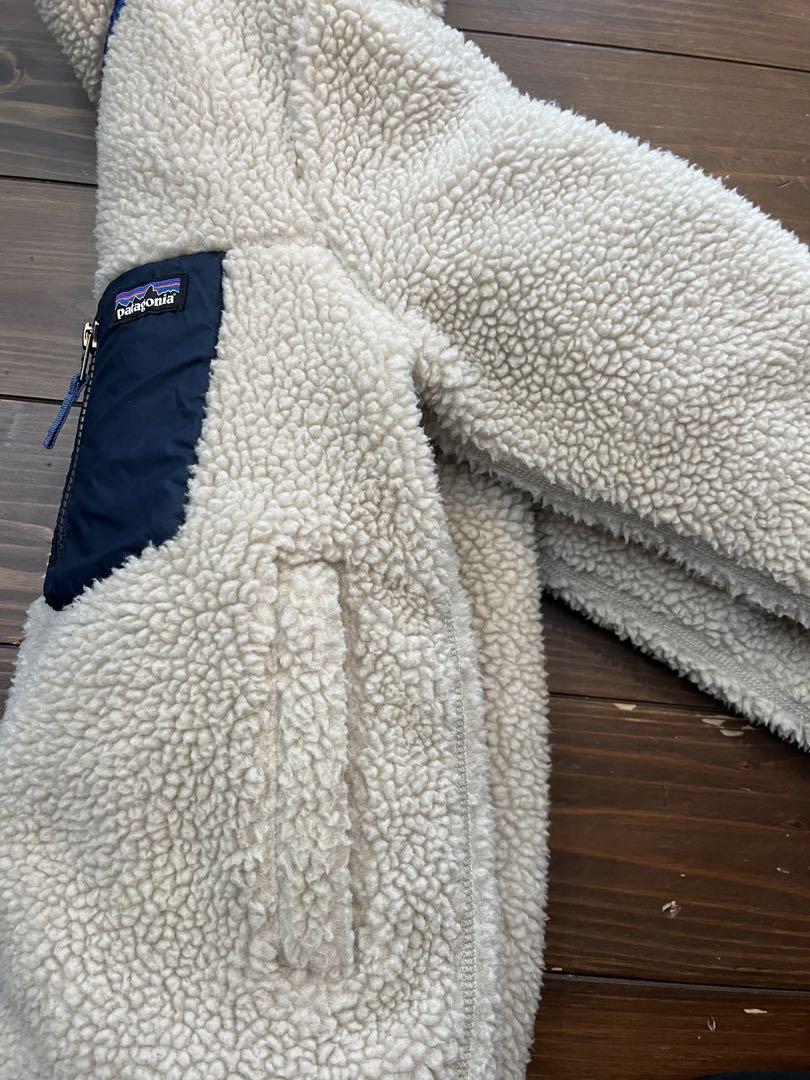 Patagonia XS キッズ リバーシブル・レディ・フレディ・フーディ