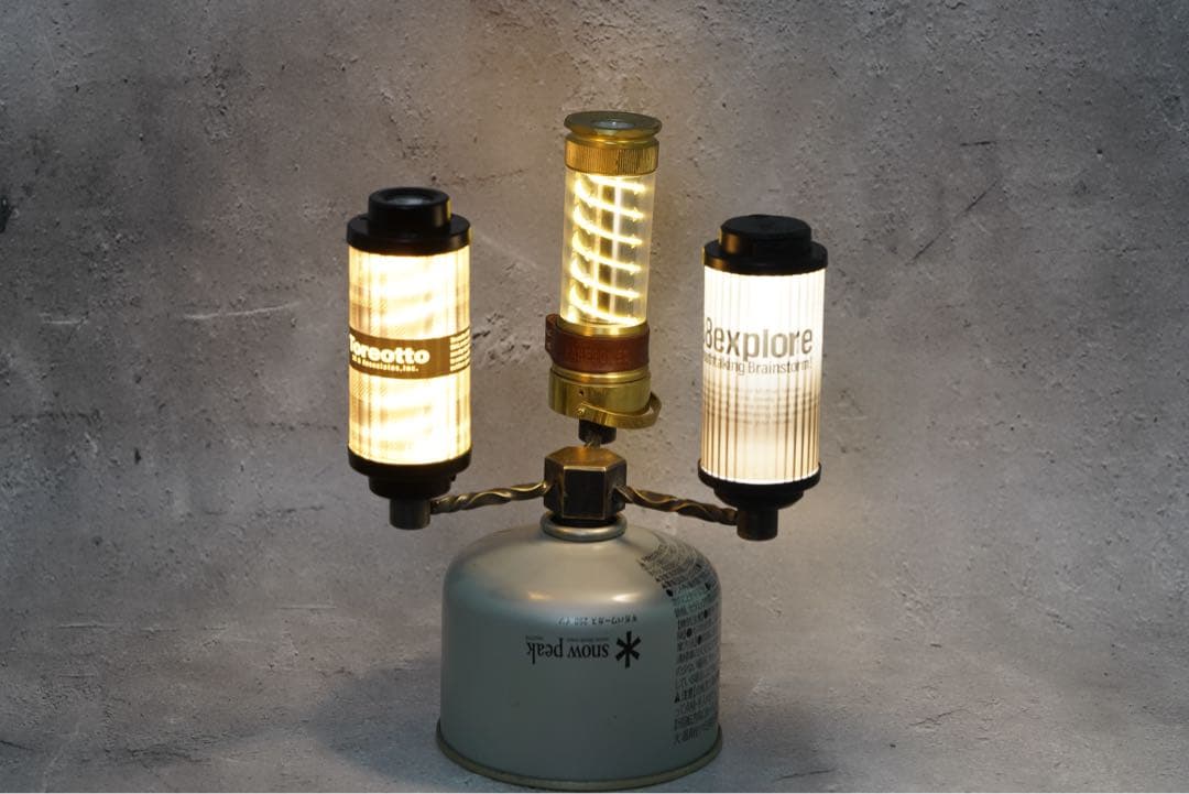 OD缶 スタンド 真鍮黒染め OLIVEOS_COM_TR