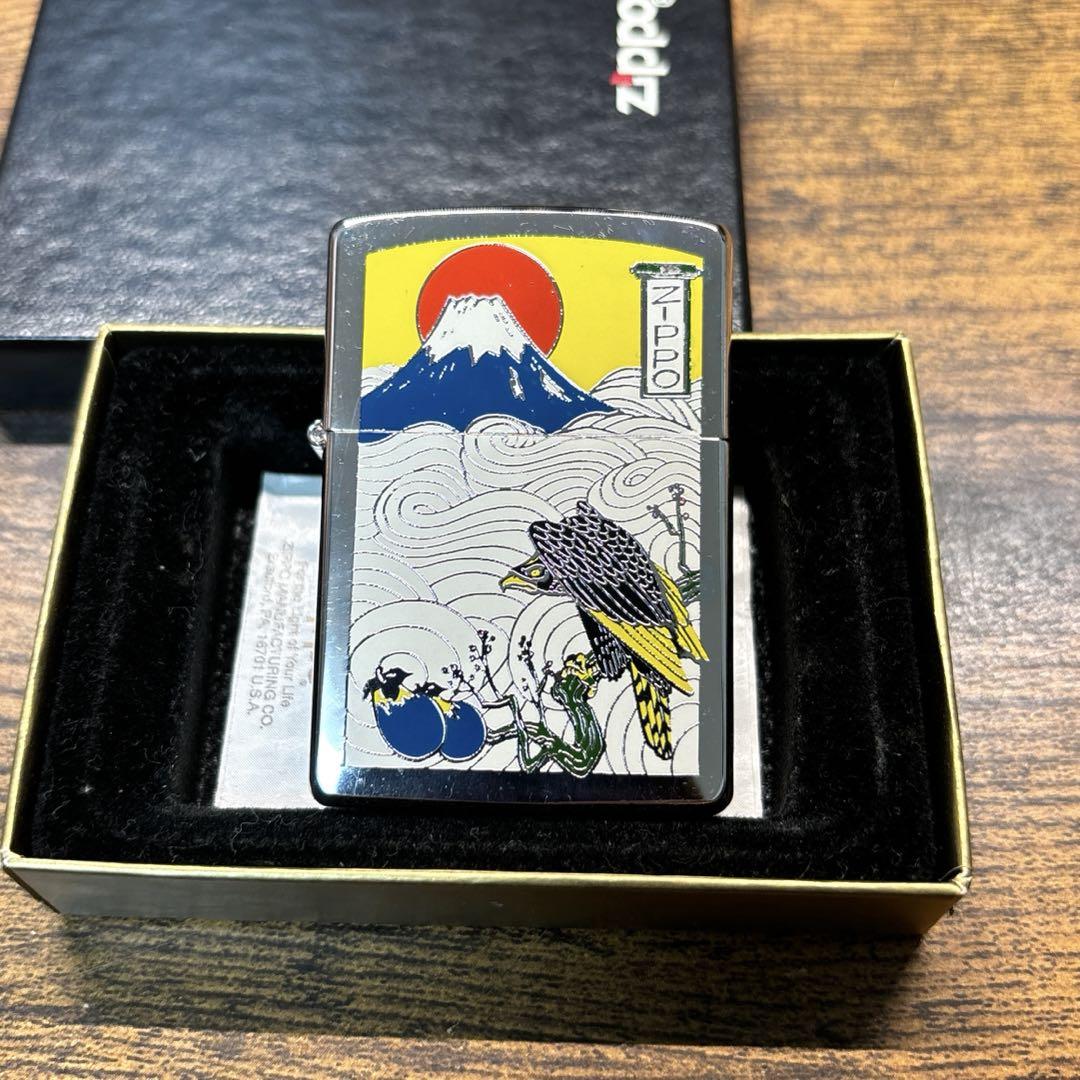 ZIPPO 1994年製 一富士二鷹三茄子 日の出 富士山