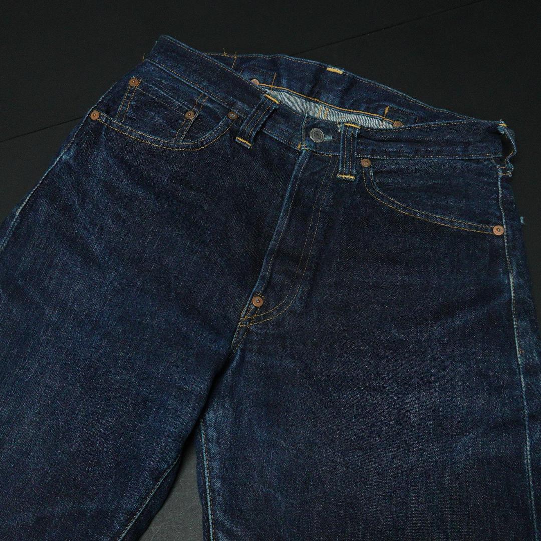 90s USA製 バレンシア Levi's 201XX デニム W32 濃紺色