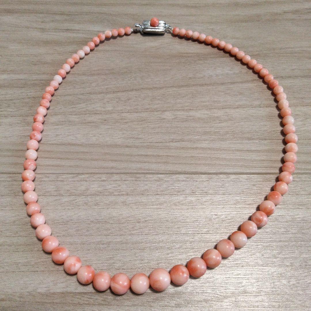 珊瑚 ネックレス 香瑚 18K 高知県産血赤珊瑚 スクエア ネックレス- ショップ