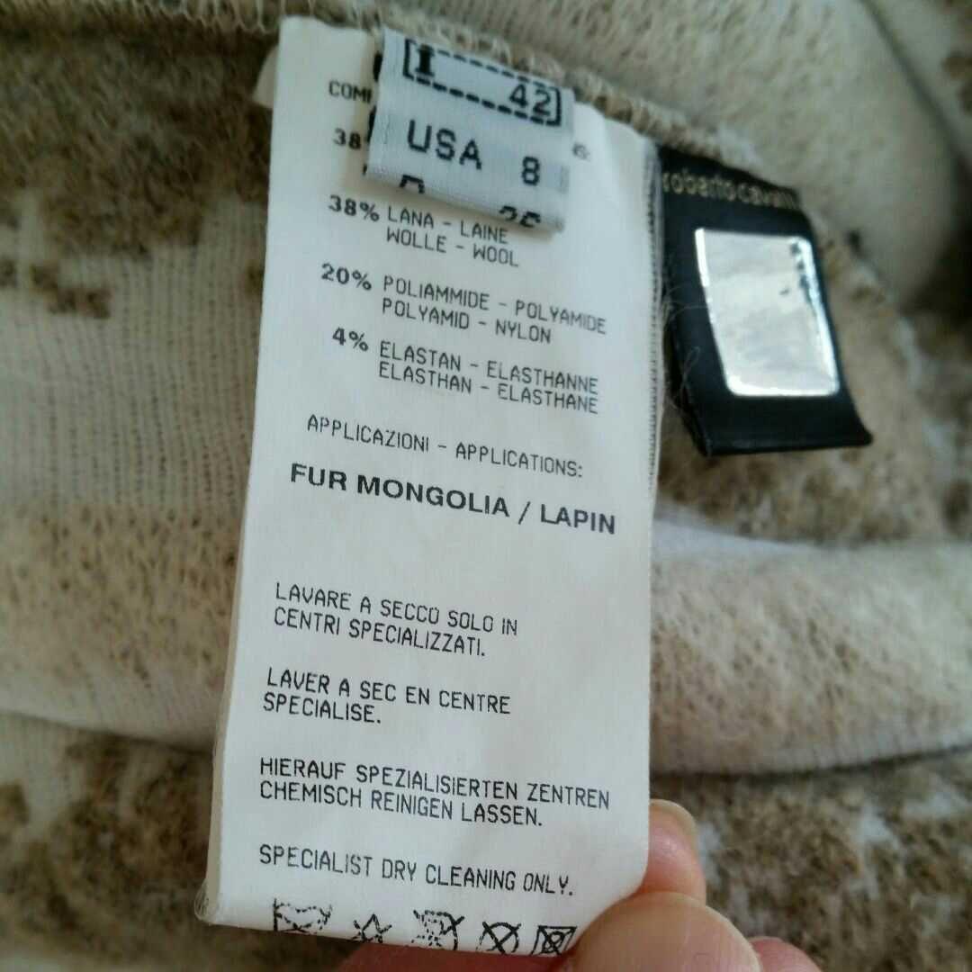 イタリア製　リアルファーロングコート