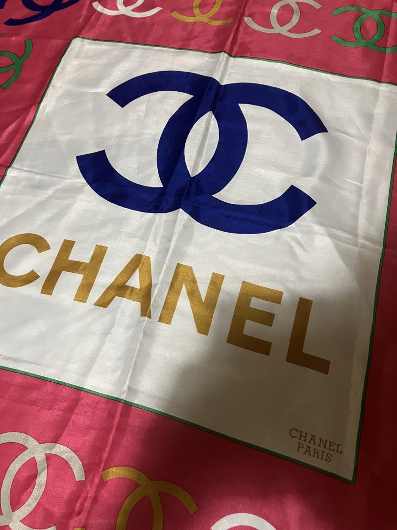 CHANEL シャネル スカーフ ③ シルク ストール ヴィンテージ