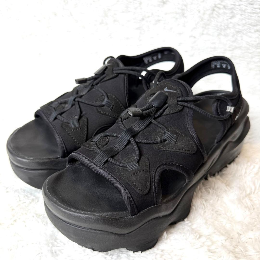【美品】NIKE ナイキエアマックス　ココサンダル　ブラック24㎝ セール】ナイキ エア マックス ココ ウィメンズサンダル / Nike