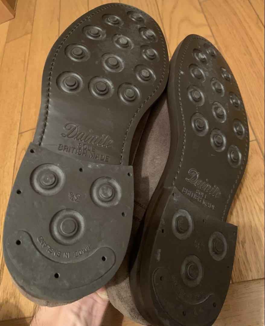 【超美品】バーウィックBERWICK スウェードUチップシューズ サイズ8