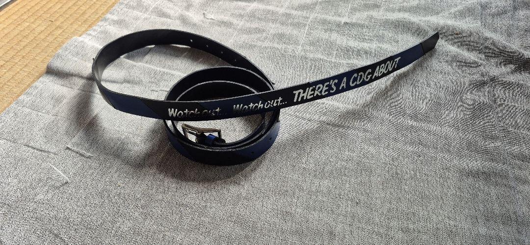 KIDILL キディル】HUMPHREY Long Belt BLUE×BLACK レザーロング