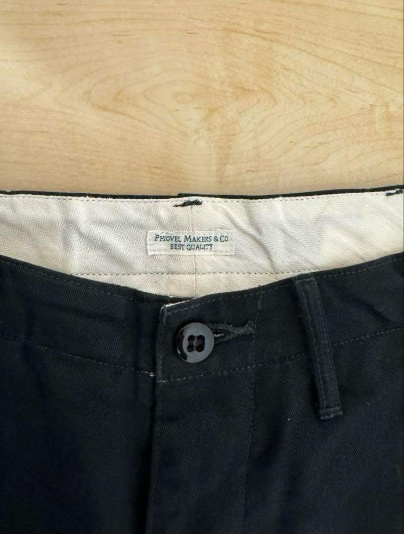 パンツ PHIGVEL MAKERS&Co officer trousers