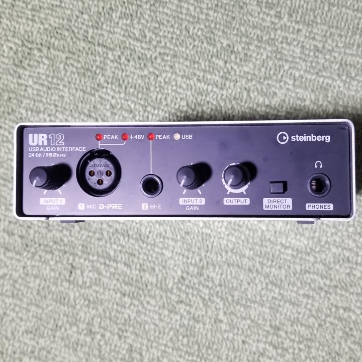 Steinberg UR12 オーディオインターフェース