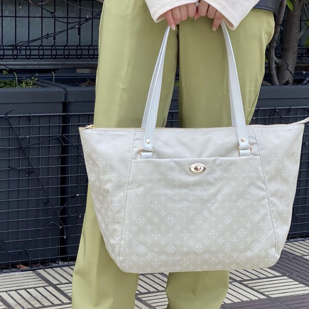 正規店仕入れの トートバッグ 極美品☆ラシット ターンロック ショルダー A4 バッグ