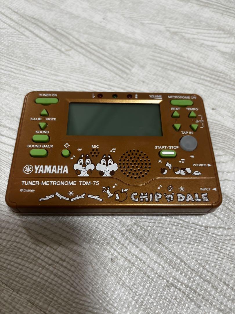 YAMAHA TDM-75 チューナー・メトロノーム