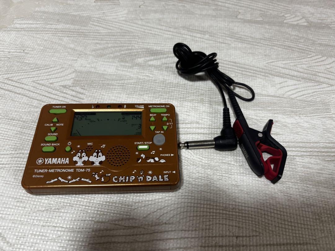 YAMAHA TDM-75 チューナー・メトロノーム