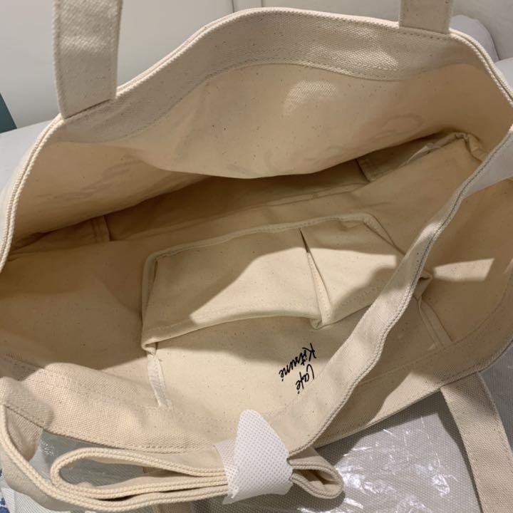 新品 メゾンキツネ カフェキツネ トートバッグ キツネ ショルダーバッグ 斜め