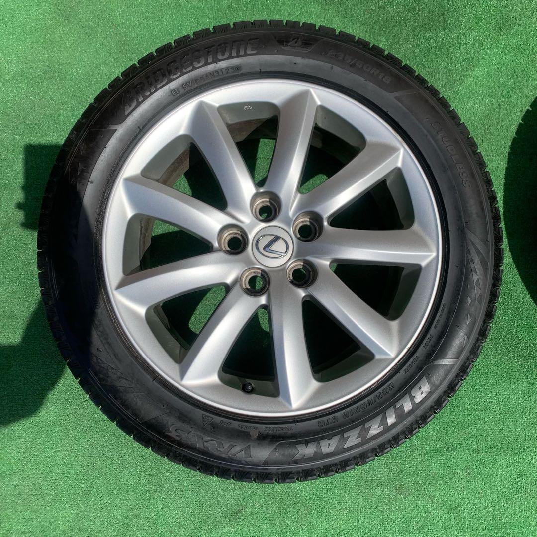 レクサスLS460 LS600H純正18インチホイール/スタッドレスタイヤ
