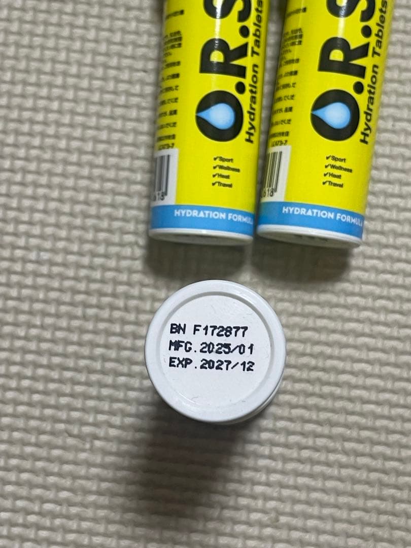 ORS サプリメント レモン、オレンジ、24本セット