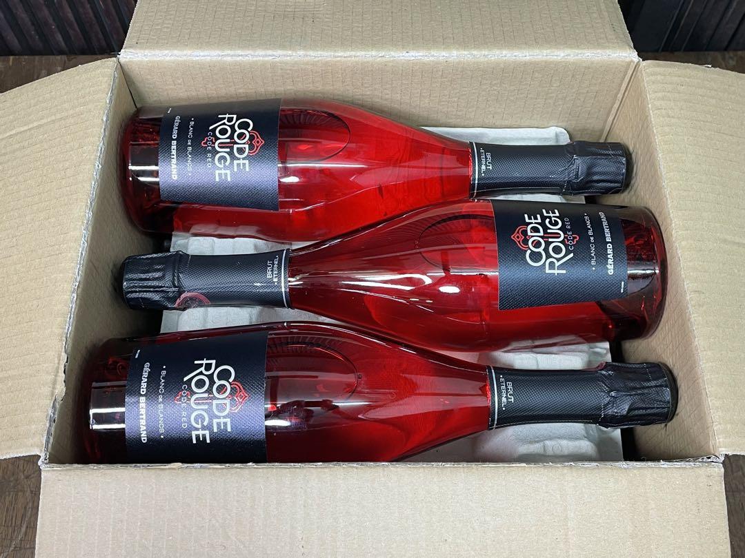 未開封保管品　コードルージュ　スパークリングワイン　750ml×6本