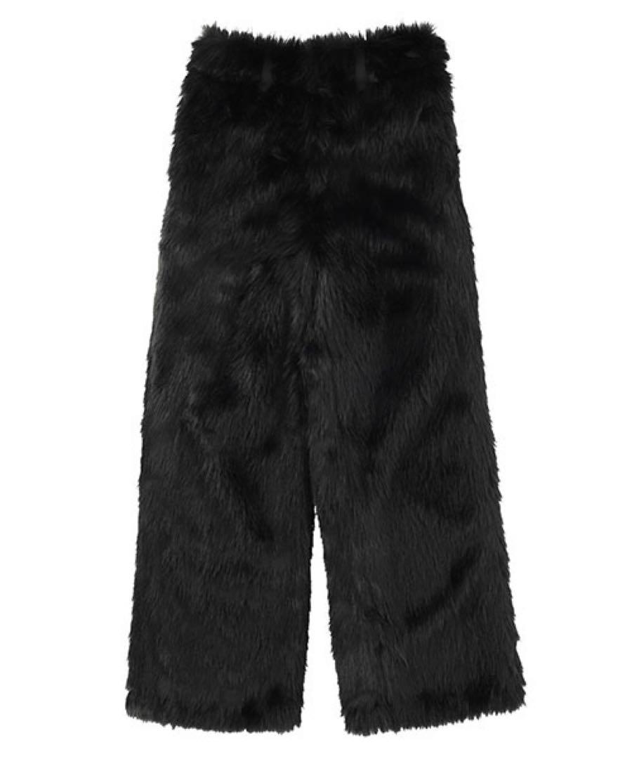 24aw KIDILL FAUX-FUR DEVIL PANTS