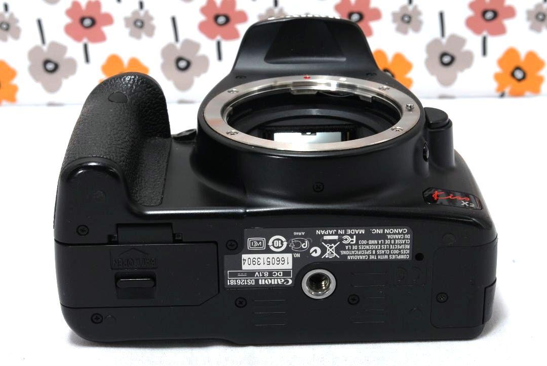 【返品保証】❤Canon KissX2❤手ブレ補正付き❤スマホ転送OK❤