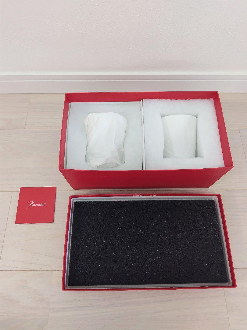 未使用 Baccarat バカラ ローハン ロックグラス タンブラー ペア