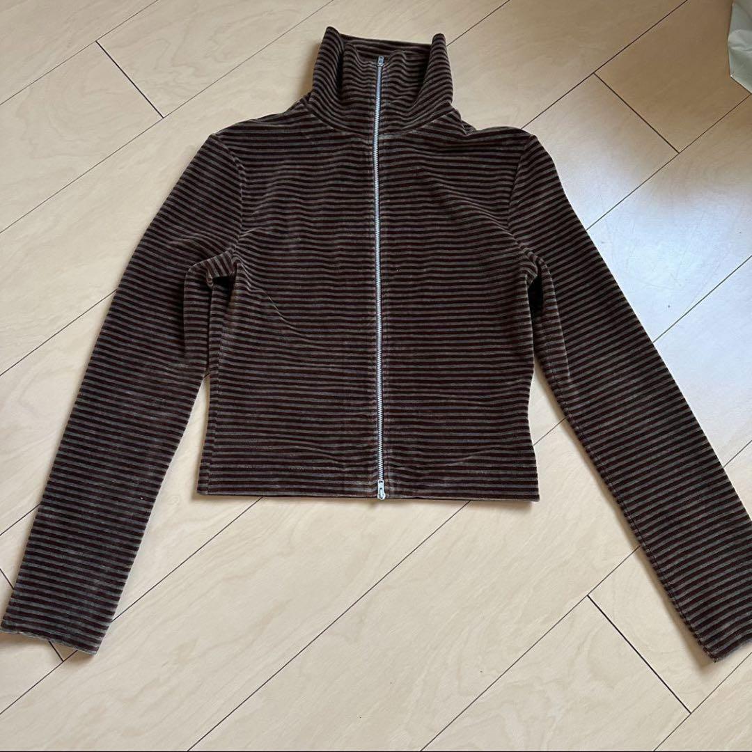 トップス OUR LEGACY  23AW SLIM ZIP LONGSLEEVE