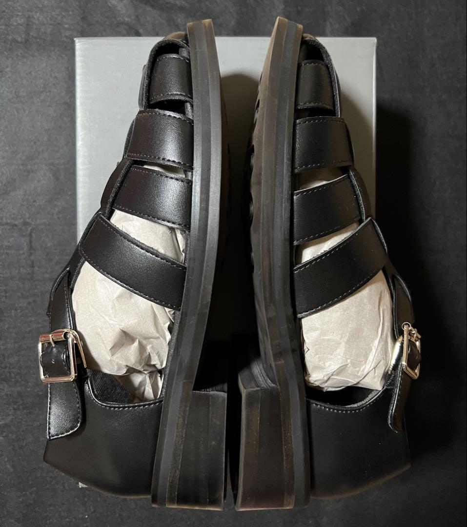 glabella ヒールアップ グルカサンダル Lサイズ 27〜27.5