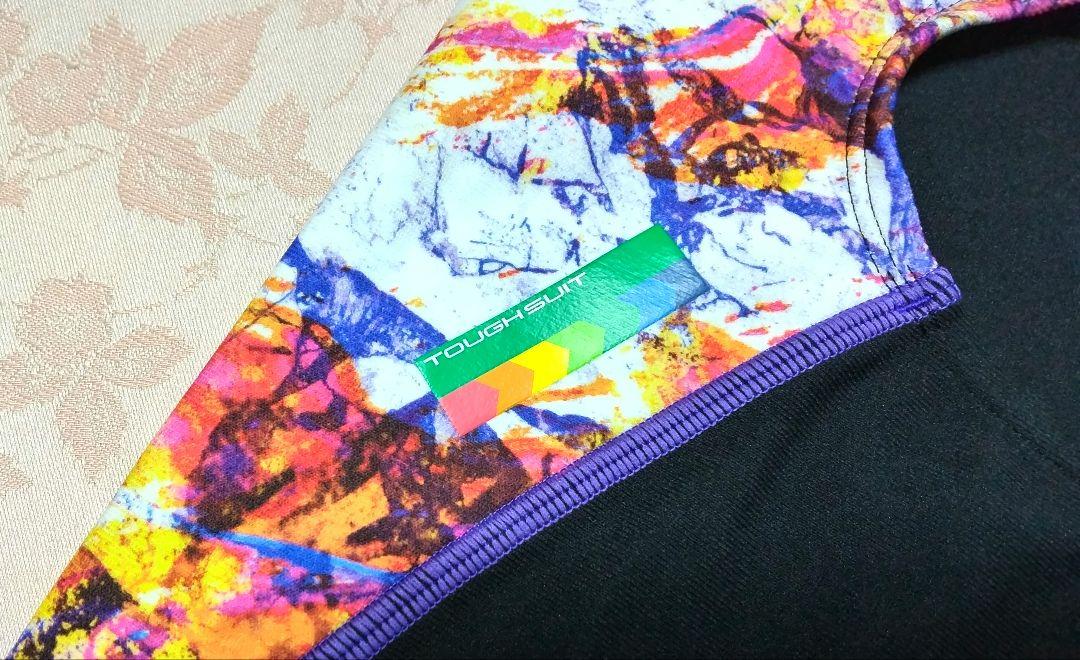 【新品】アリーナ ワンピーススパッツ 水着 オープンバック ミドルレッグ XO