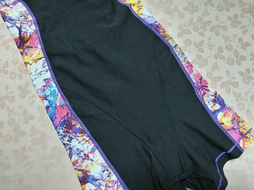 【新品】アリーナ ワンピーススパッツ 水着 オープンバック ミドルレッグ XO