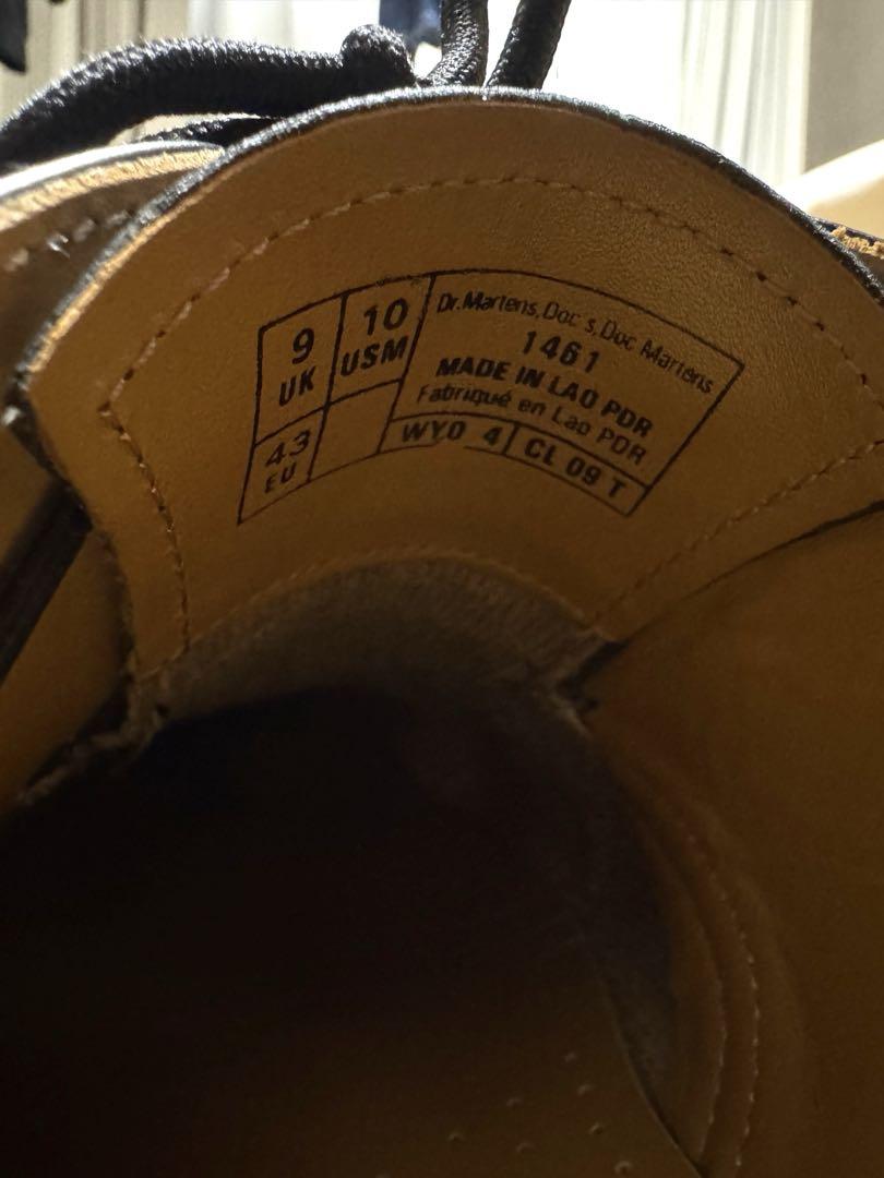 Dr.Martens 1461 イエローステッチ 3ホールシューズ