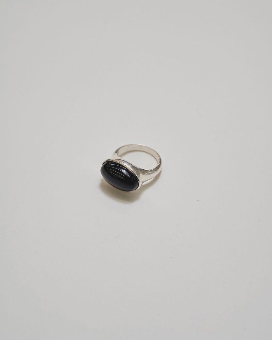 TODAYFUL Gem Stone Ring ブラック 13号