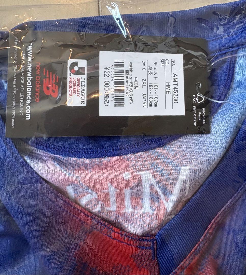 FC東京 2024 1st オーセンティック ユニフォーム 半袖 2XL