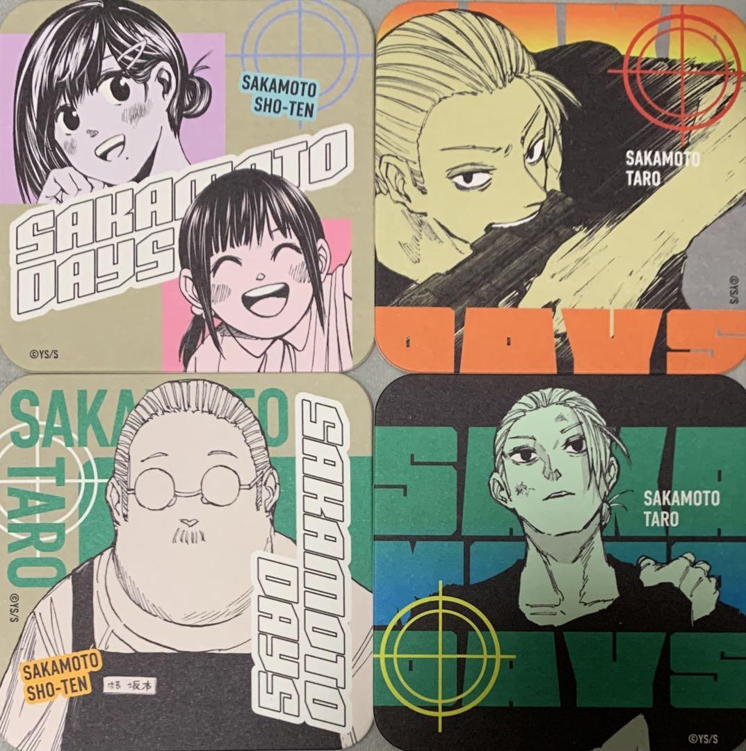 SAKAMOTO DAYS サカデイ アートコースター サカモトデイズ　6BOX SAKAMOTO DAYS』アートコースター 第1弾 全種