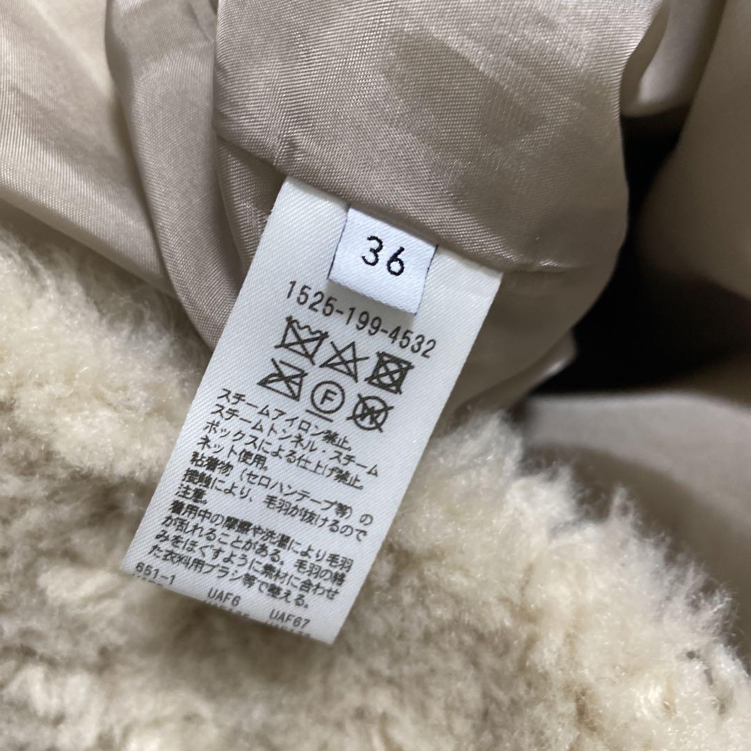 UNITED ARROWS フェイクファー ジップ ブルゾン ¥41,800 UNITED ARROWS フェイクファー ジップ ブルゾン ¥41,800