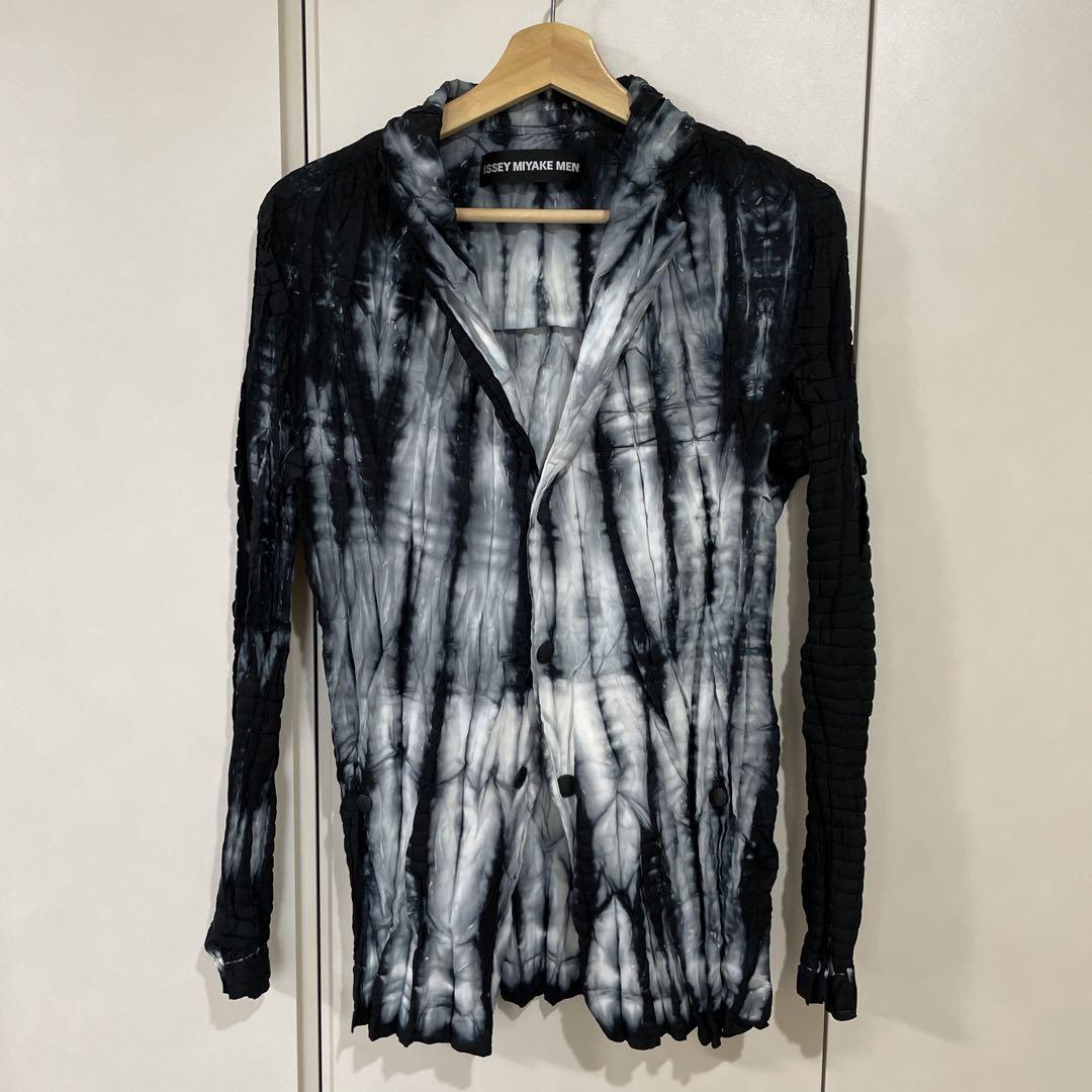 イッセイミヤケメン　プリーツジャケット