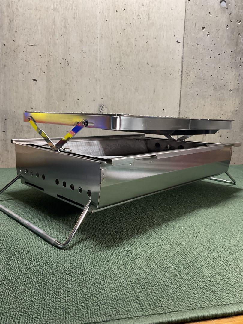 リフトアップBBQ BOX ＆ グリルプレートハーフ 深型 スノーピーク