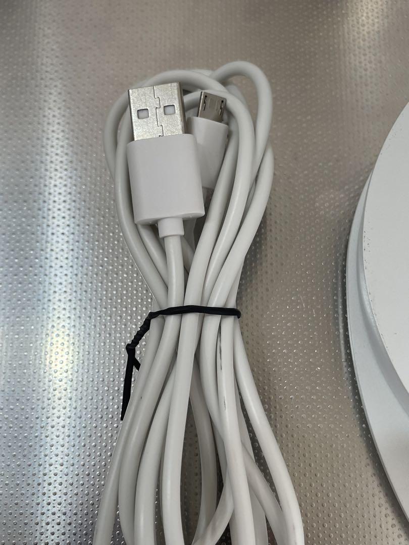 美品　moonmoon inti4s 光 目覚まし時計　ホワイト