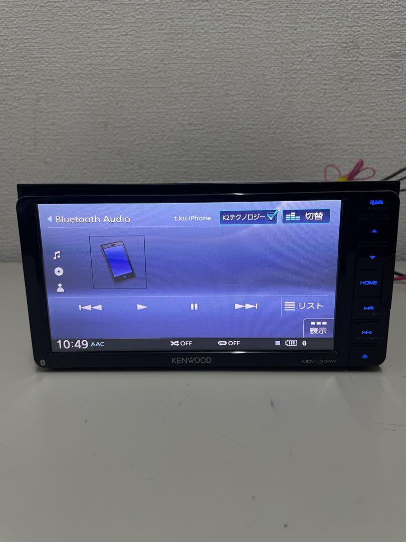5♪MDV-L504W フルセグ KENWOOD ケンウッド ナビ ケンウッド◇MDV-L504W◇2017年製フルセグ/CD/DVD/BT - メルカリ