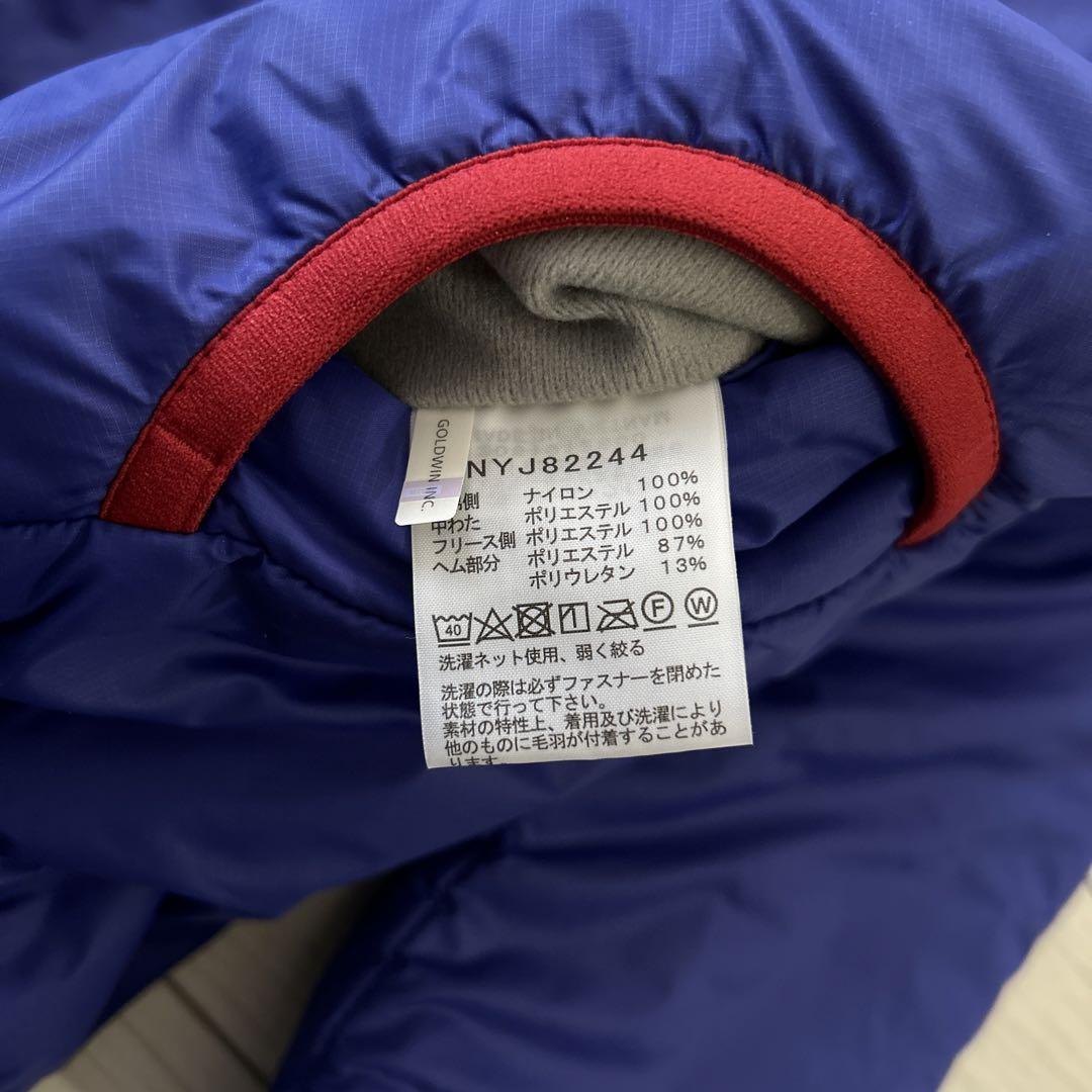 THE NORTH FACE キッズジャケット 青赤 リバーシブル 100cm