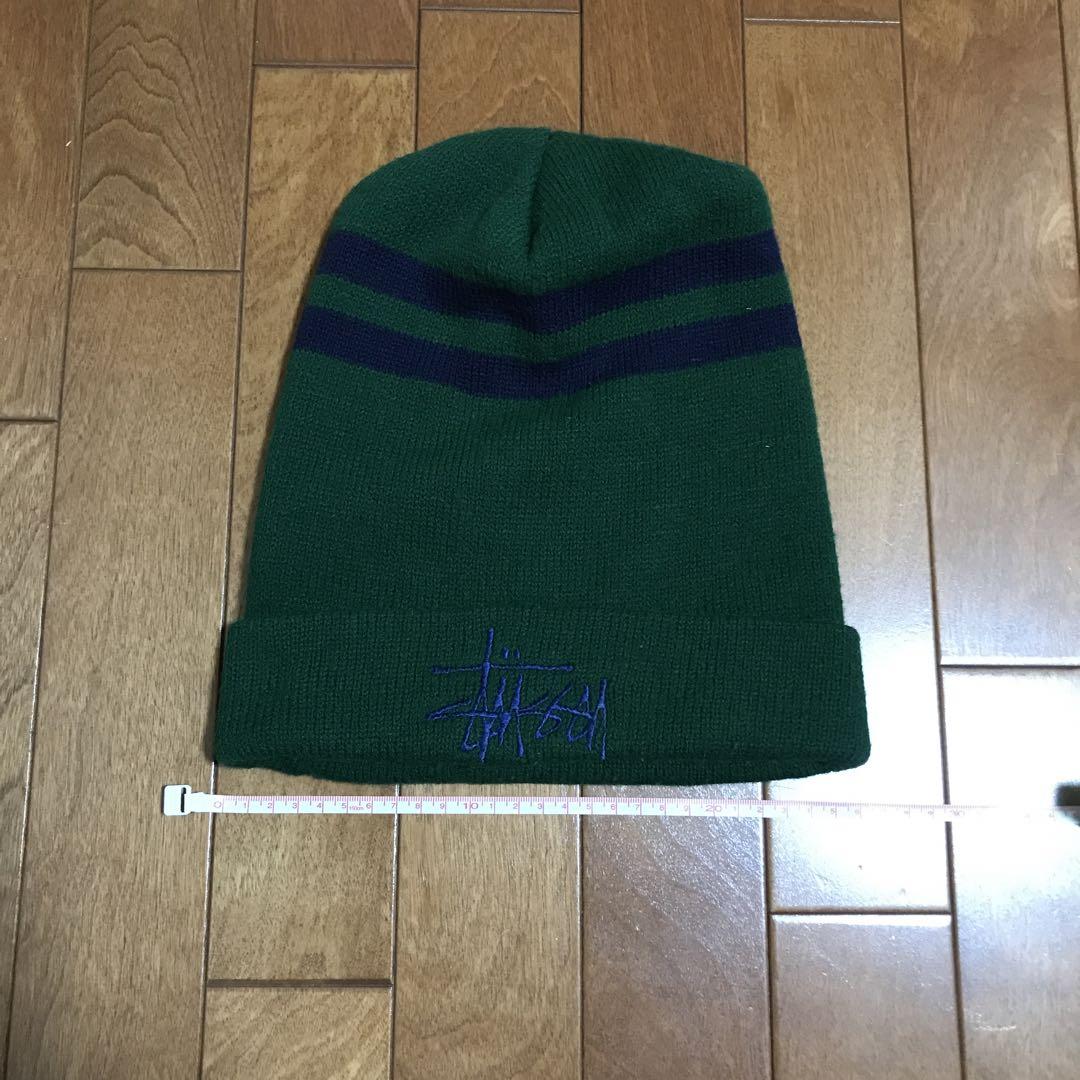 希少1990's ステューシー　ロングビーニー