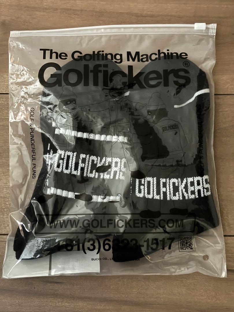 GOLFICKERS Golfman Socks -Black-