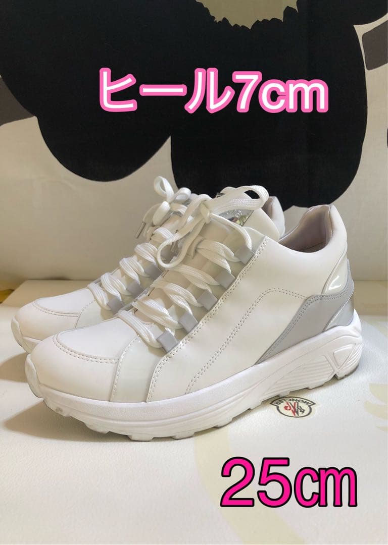 男女兼用 +diana(ダイアナ)25cm(インヒール )厚底/スニーカー/ダッド